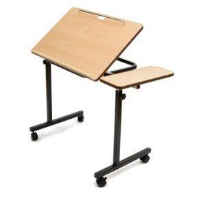 Over bed and and over chair table
