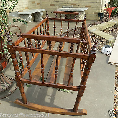 Antique baby cradles ebay