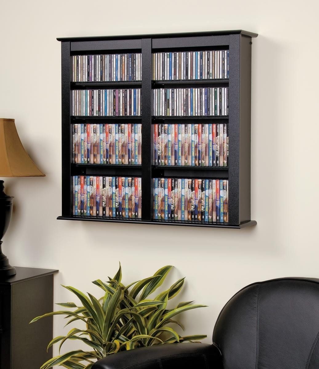 Dvd holder wall mount