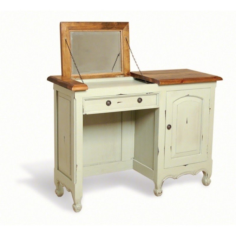 Flip top vanity table
