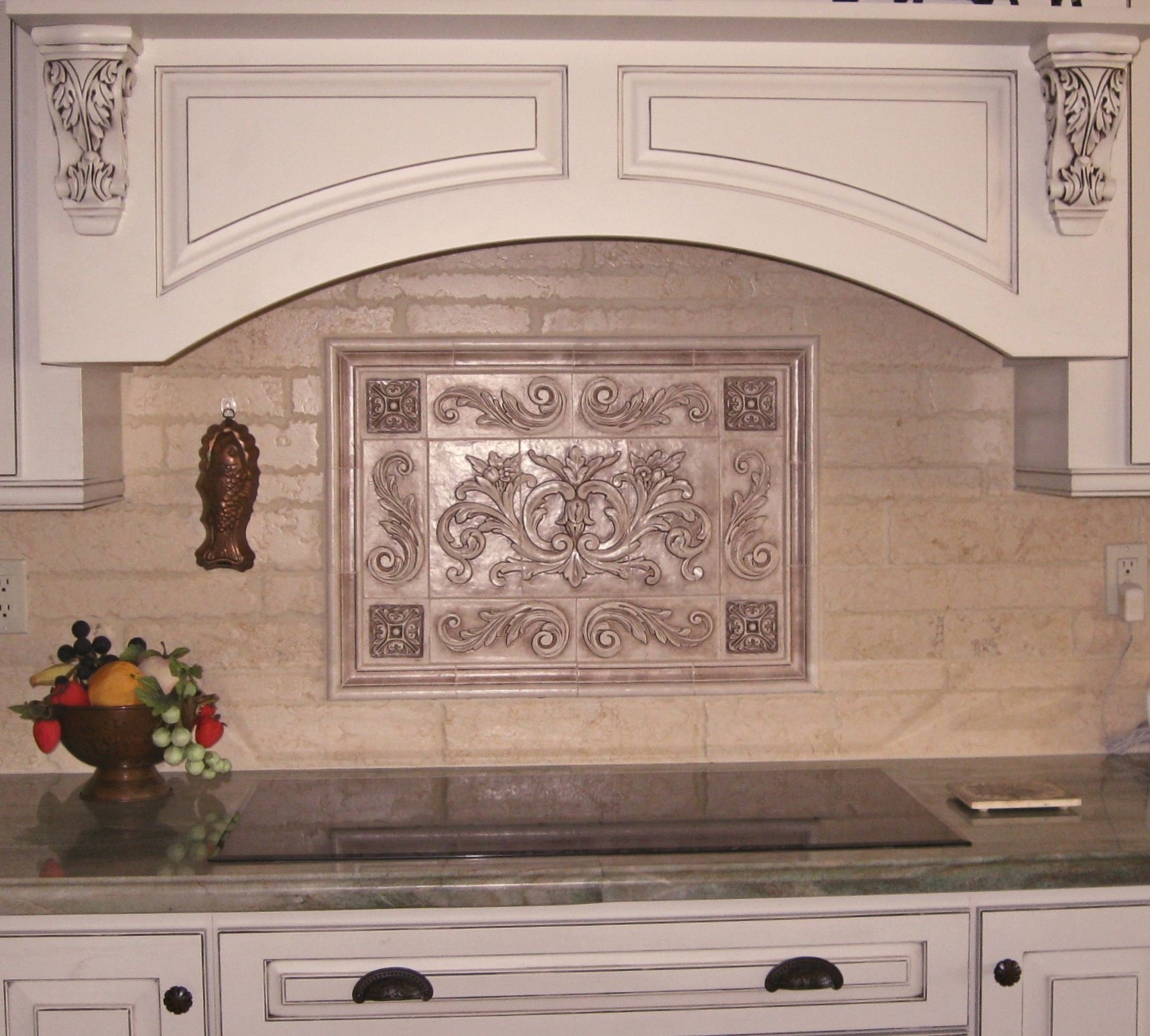Inserts decorative mozaic murals relief tile architectural accents 9
