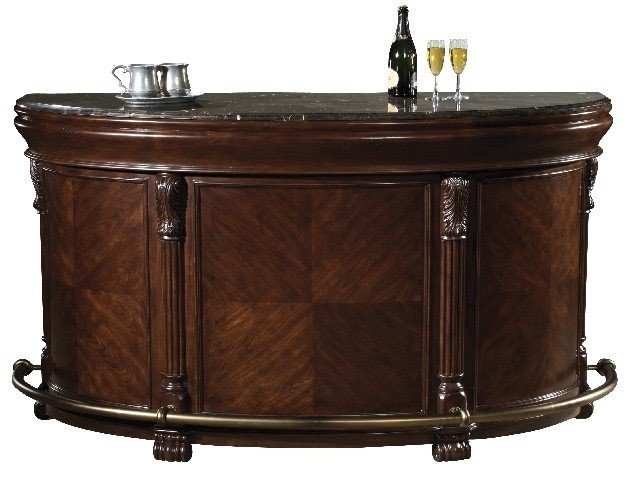 Locking liquor bar cabinet
