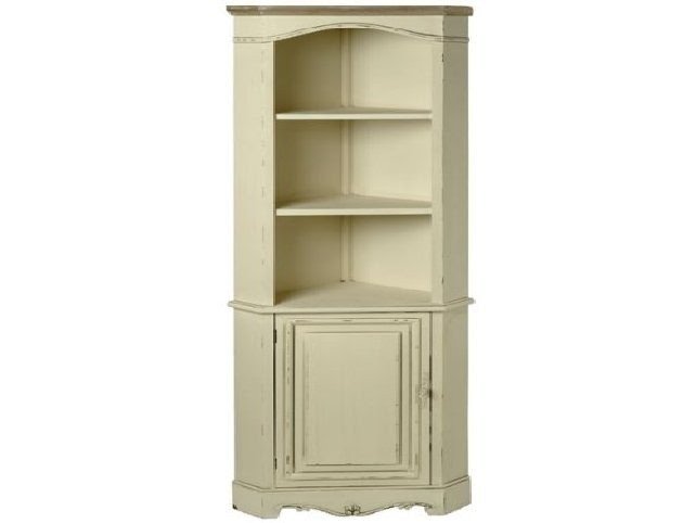 Tall corner cabinet with doors