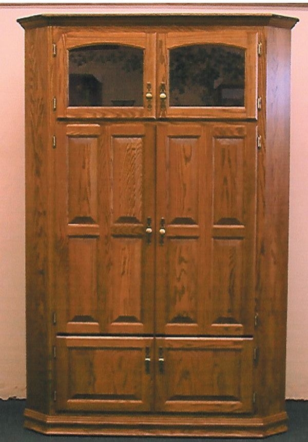 Tall corner tv cabinet with doors for 35 tv