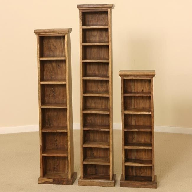 Wood cd storage