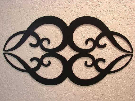Ornamental heart metal wall art 39 99 from metalhead art