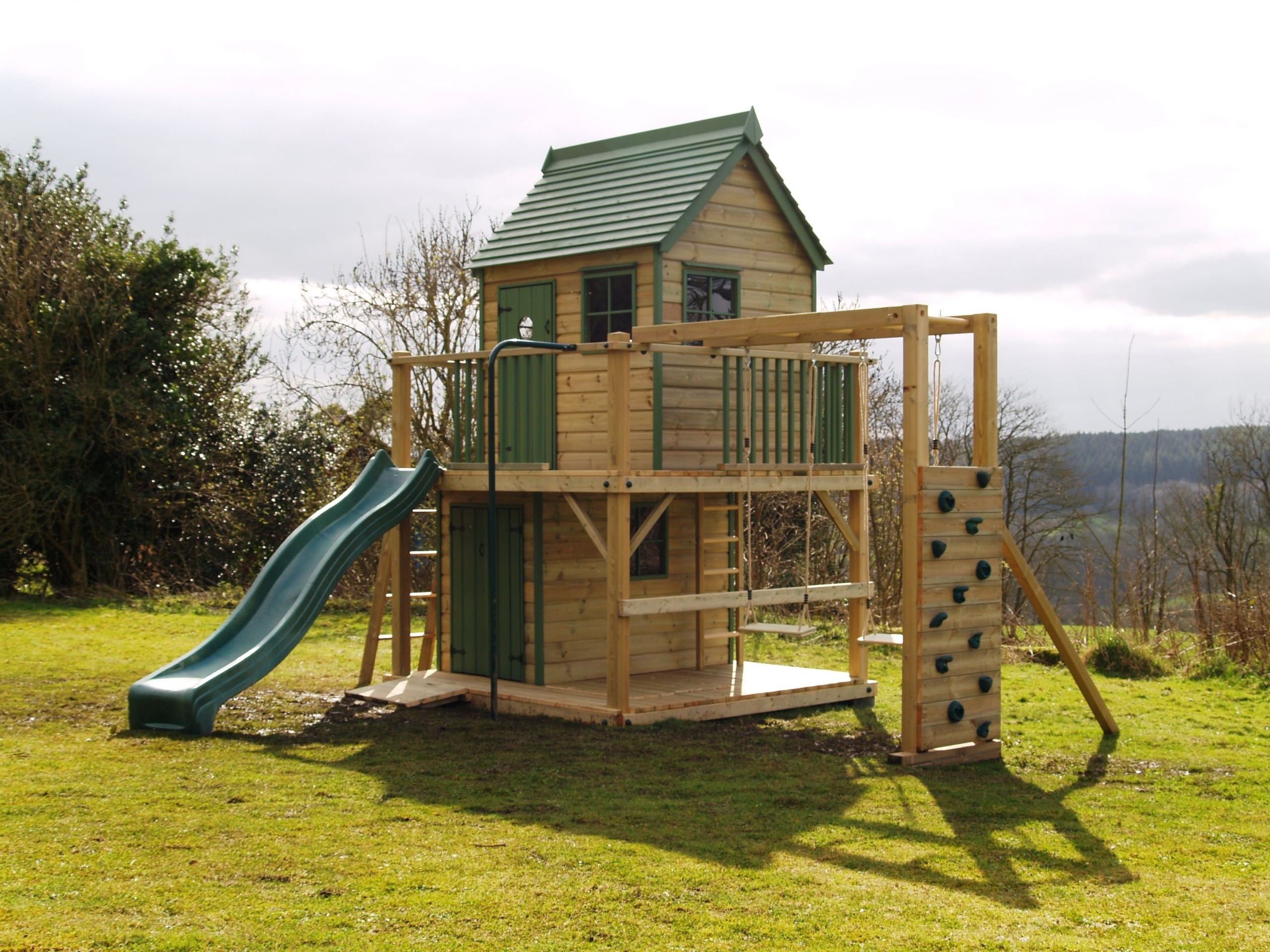 Gallery of funny modern outdoor playhouses design for beloved kids