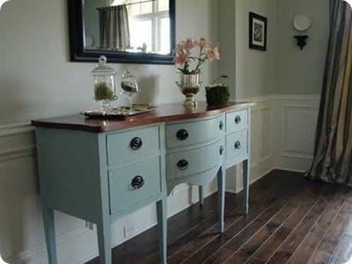 Love this french style buffet by julie at less than