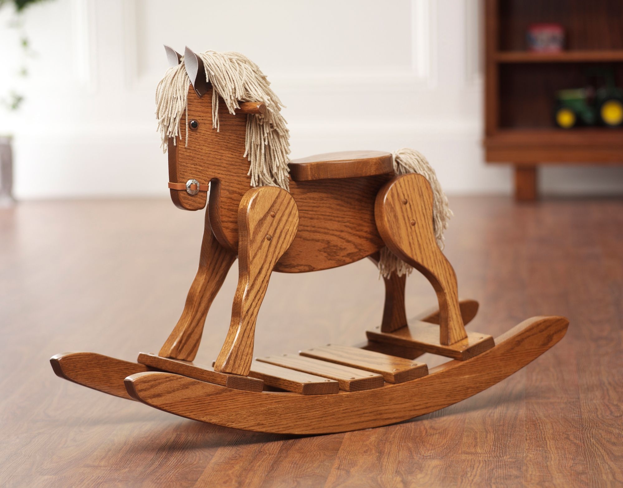 Amish rocking horse acres stain