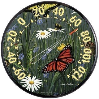 James hautman decorative outdoor thermometer 1