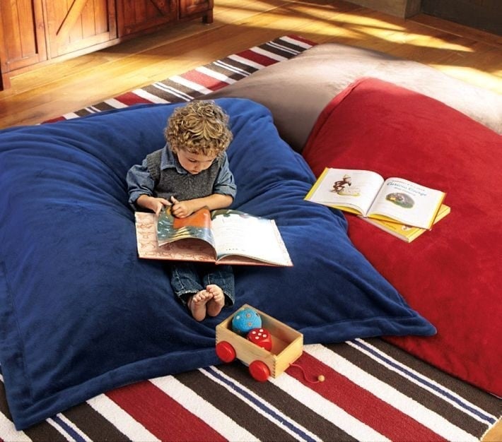 Large square floor cushions 4