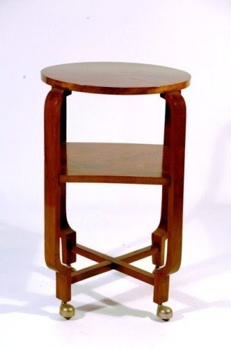 Small table on casters
