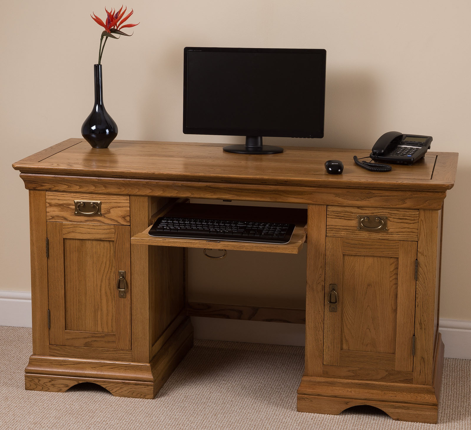 Up the french chateau rustic computer desk is the ideal