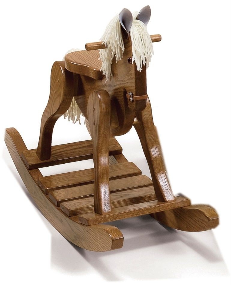 Wood Rocking Horse