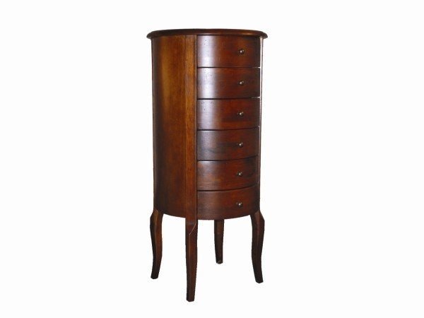 Round chest of drawers