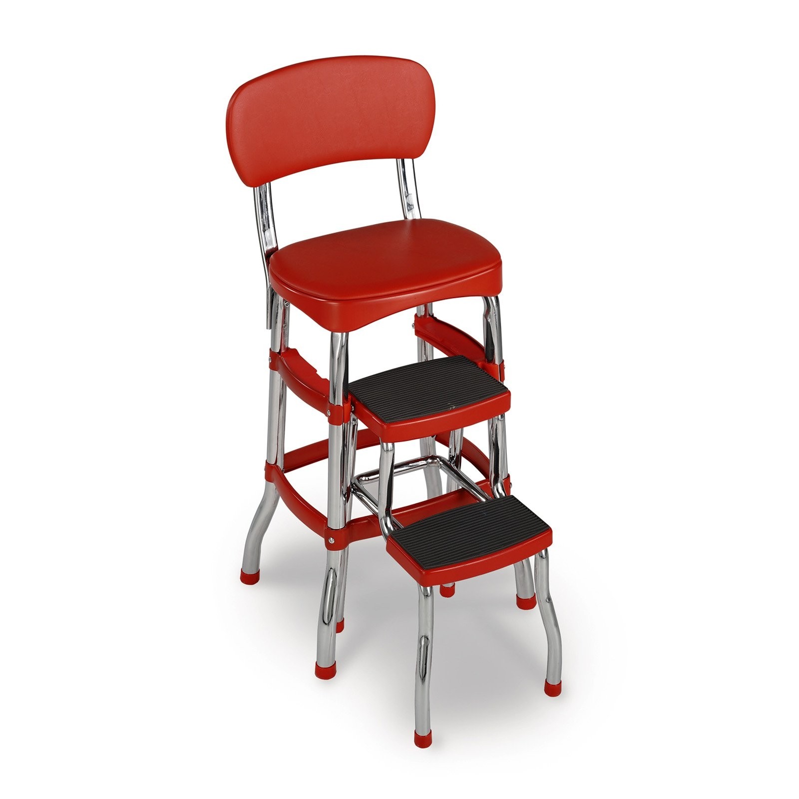 Bar stool step stool combination