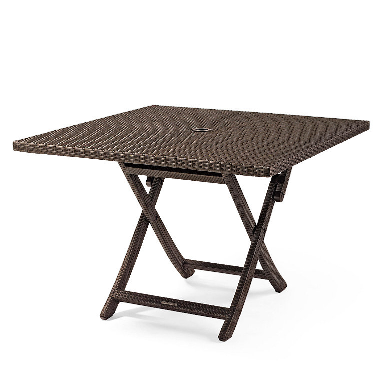 Cafe square folding table