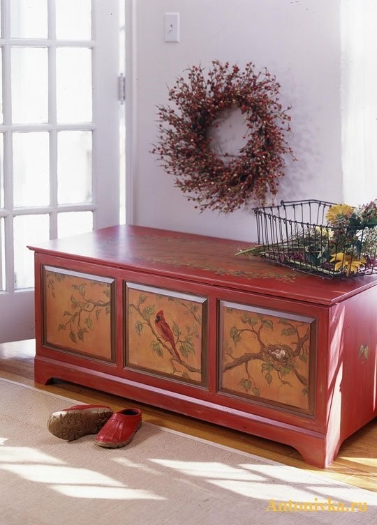 Cedar storage chests 24