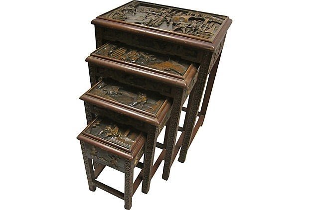 Chinese nesting tables 3