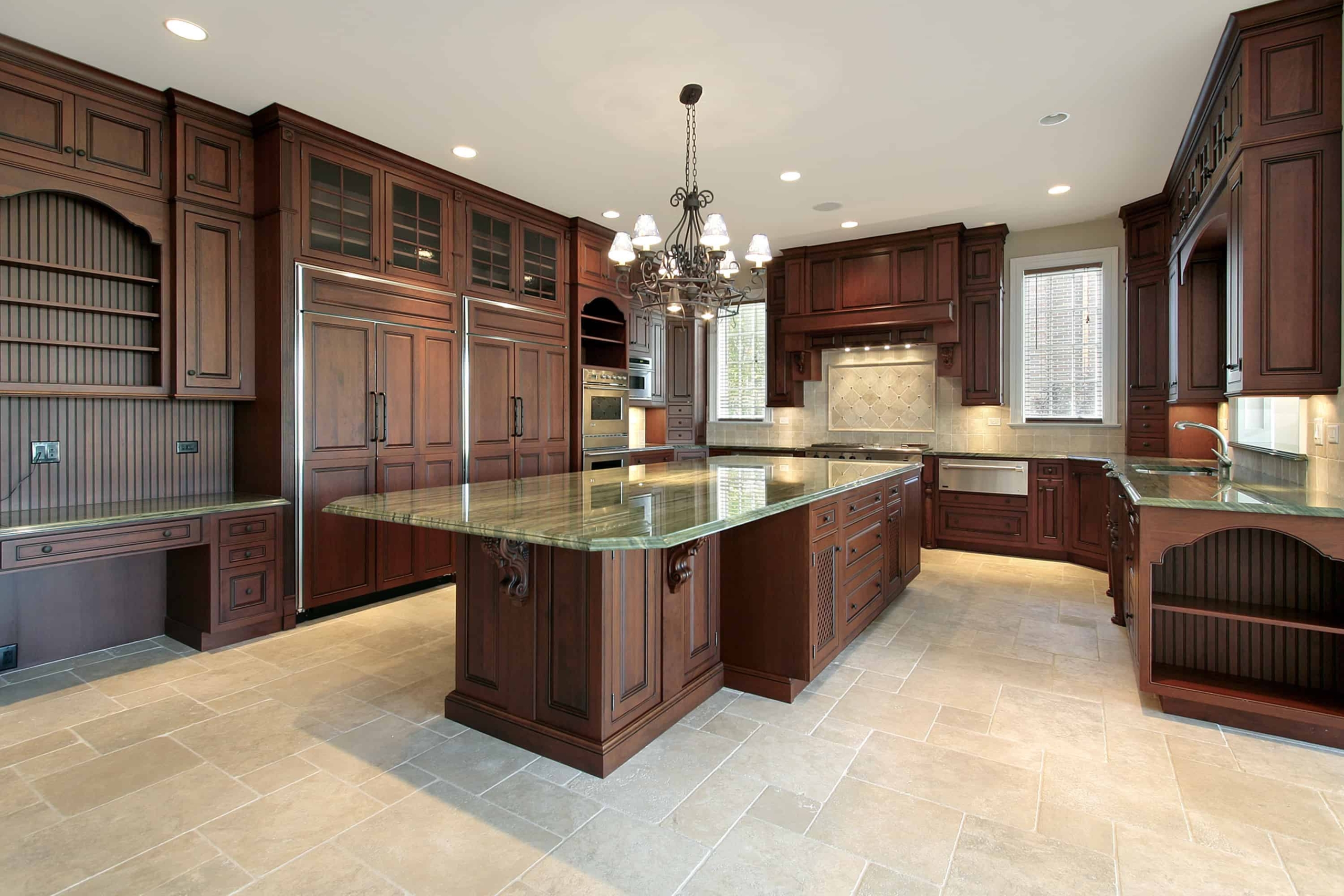 Dark wood portable kitchen island 14 inspiring dark wood kitchen