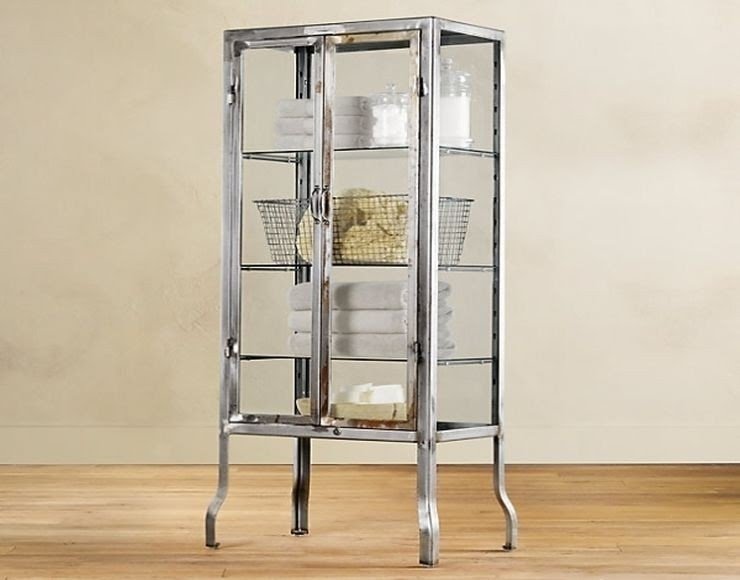 Glass metal curio cabinets 3