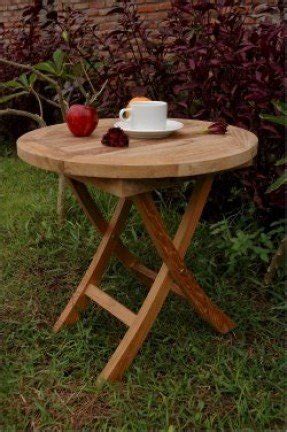 Teak folding tables 1