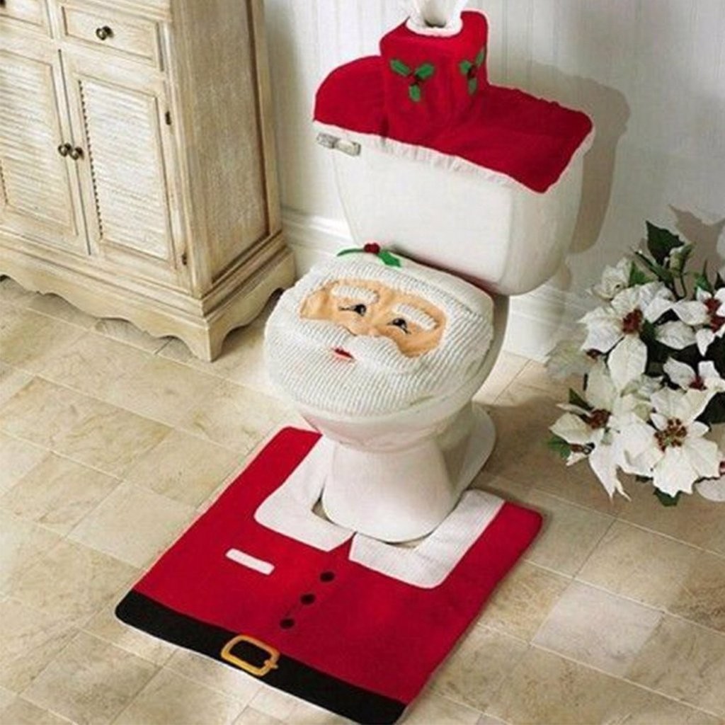 Toilet seat cover pattern