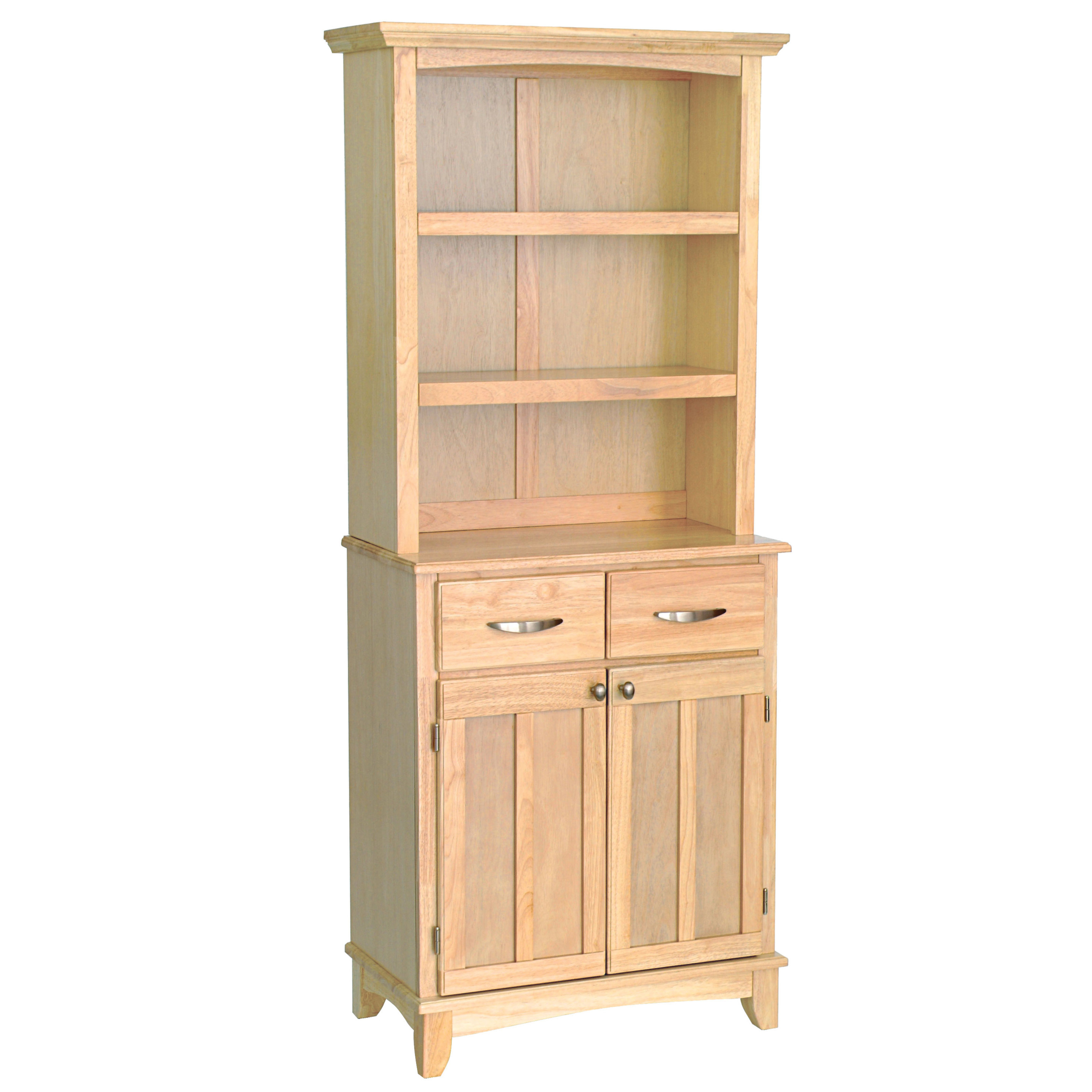 Wood bakers rack