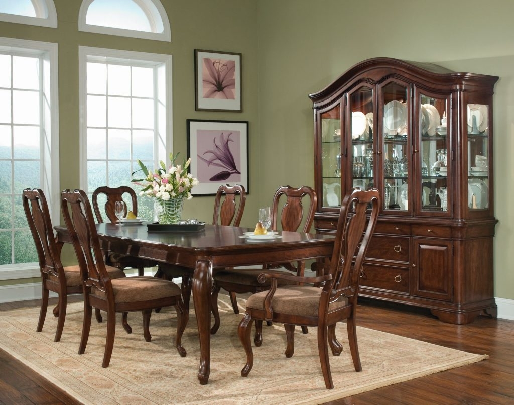 Formal cherry dining room sets 1