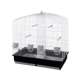 Voltrega cynthia divider bird cage in white