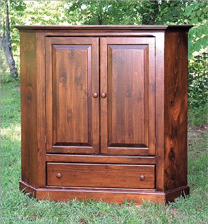 3273 two door corner tv cabinet