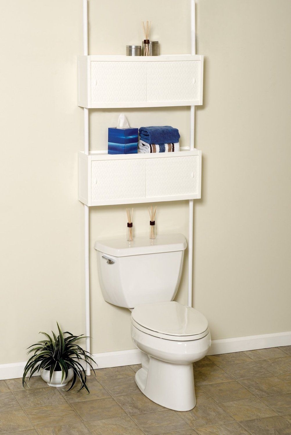Bath toilet accessories toilet paper storage toilet tank topper