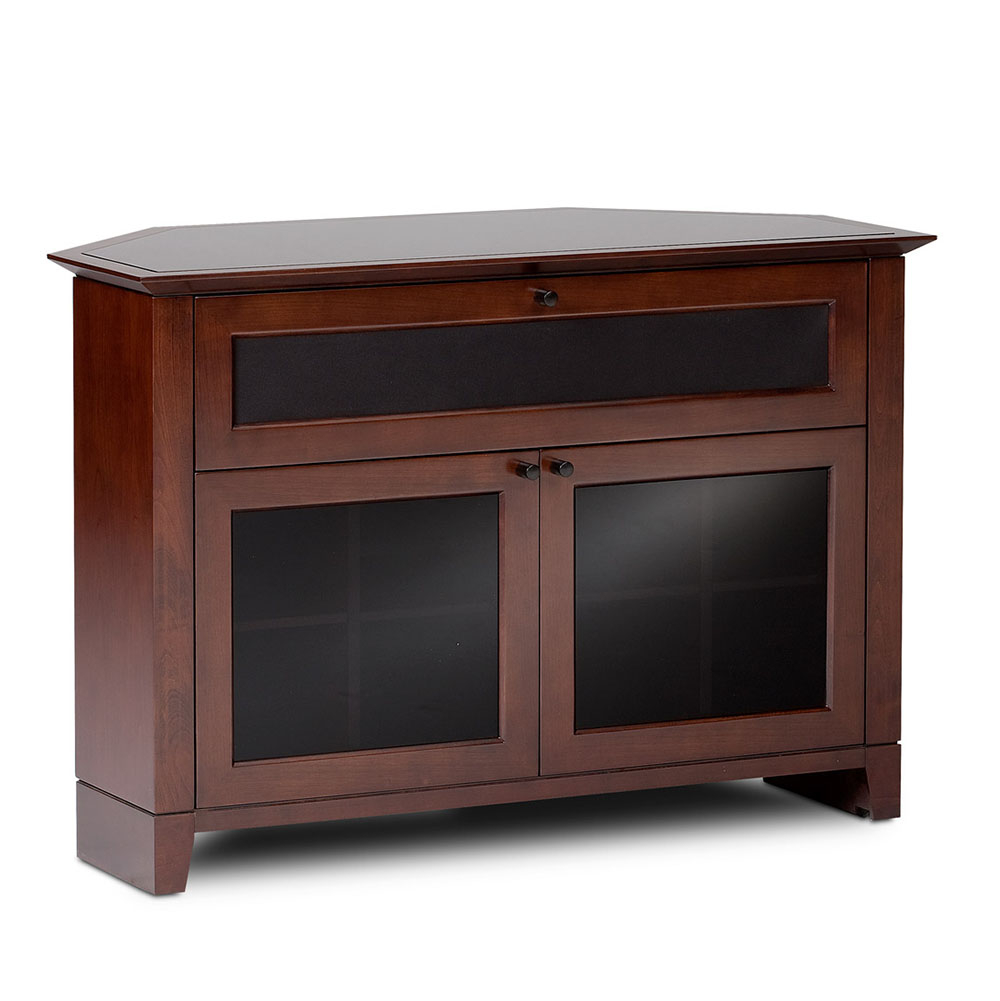 Corner audio cabinet 6