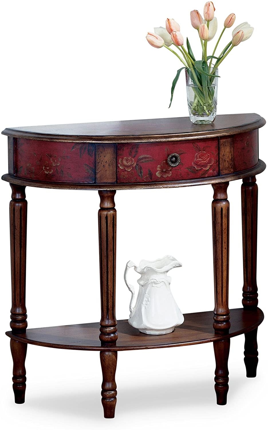Half round sofa table 1