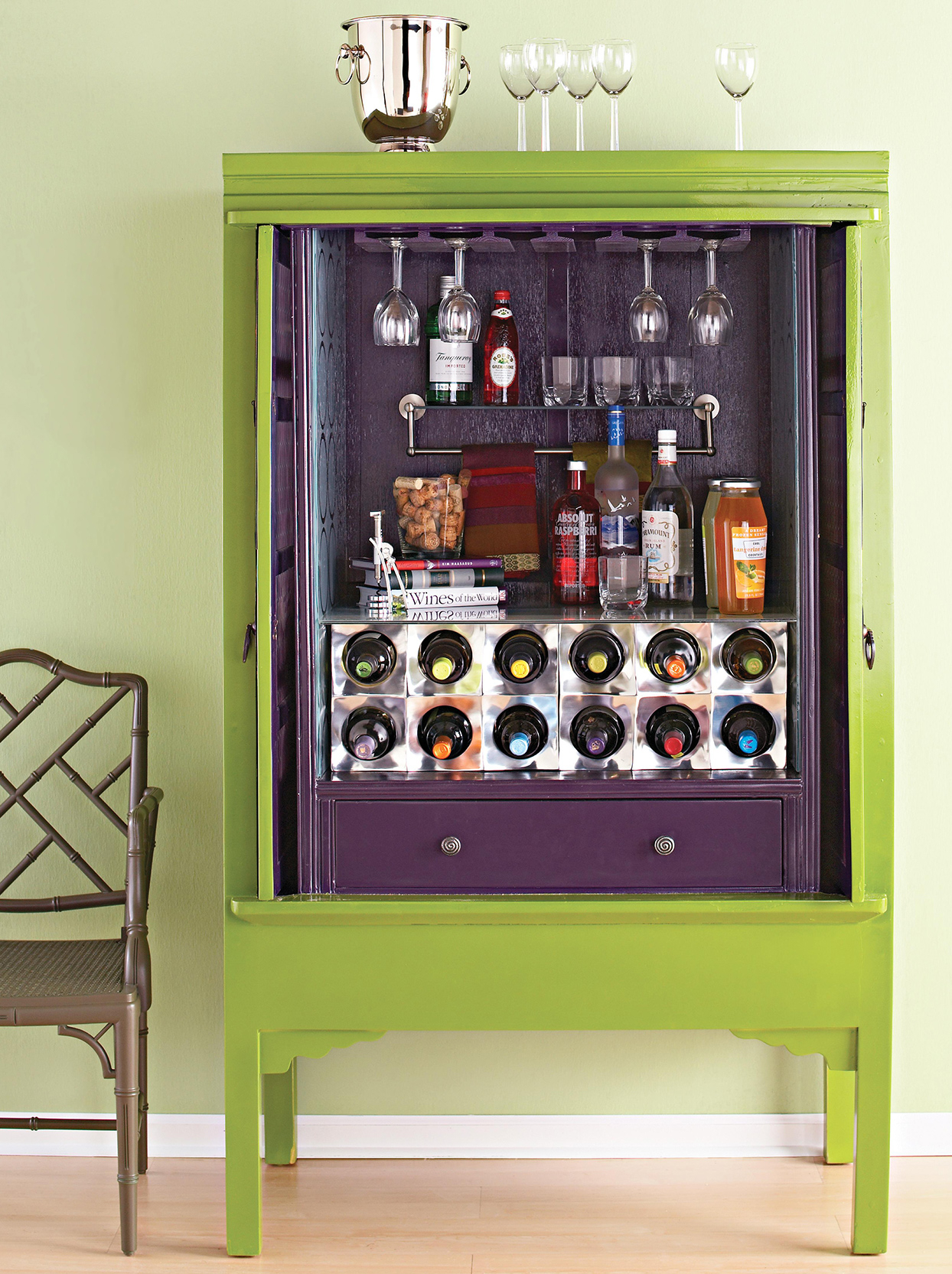 Home bar can be as big as small small home