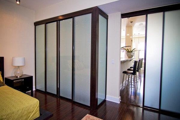 Ikea sliding doors room divider