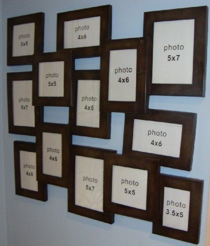 Large wall multi photo frames