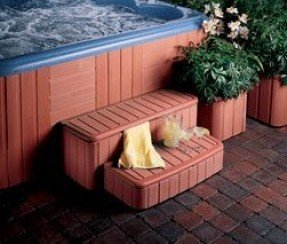 Spa accessories spa storage steps spa storage step small large
