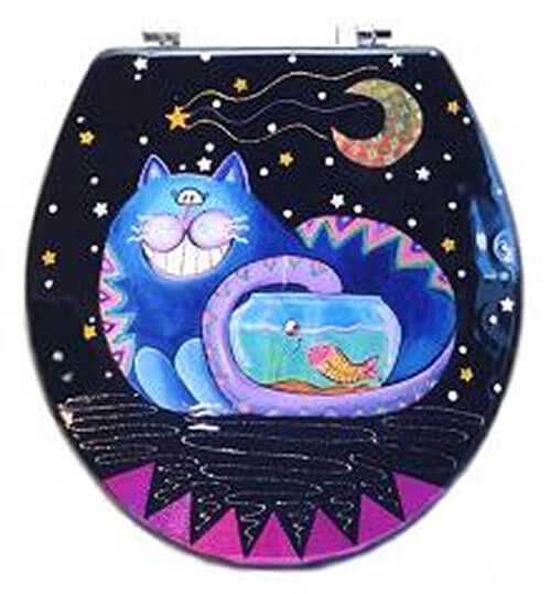Unique elongated toilet seats