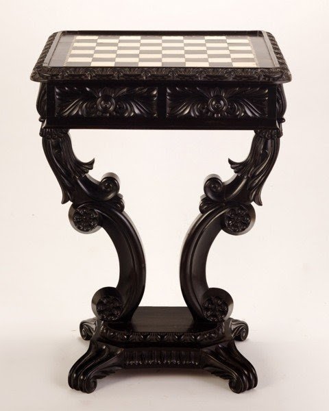 Wooden chess tables