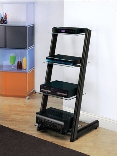 Audio rack modern entertainment centers and tv stands