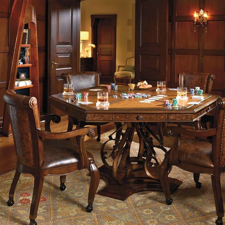 Game room table and chairs 1