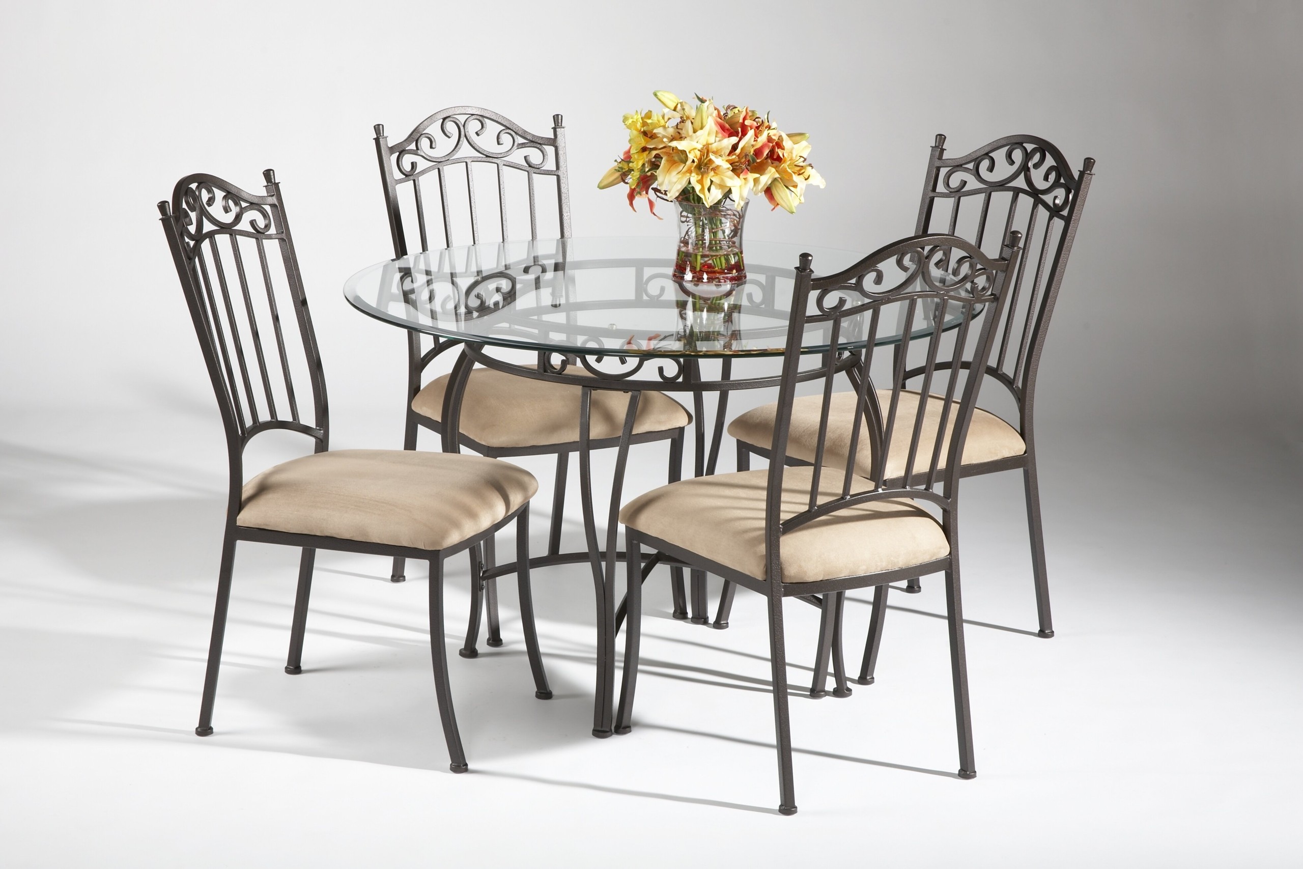 Wrought iron kitchen tables