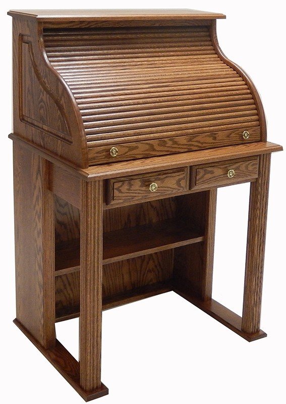 Home roll top desks solid oak roll top vintage scholars