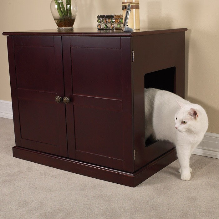 Large litter box furniture