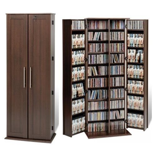 Antique dvd storage
