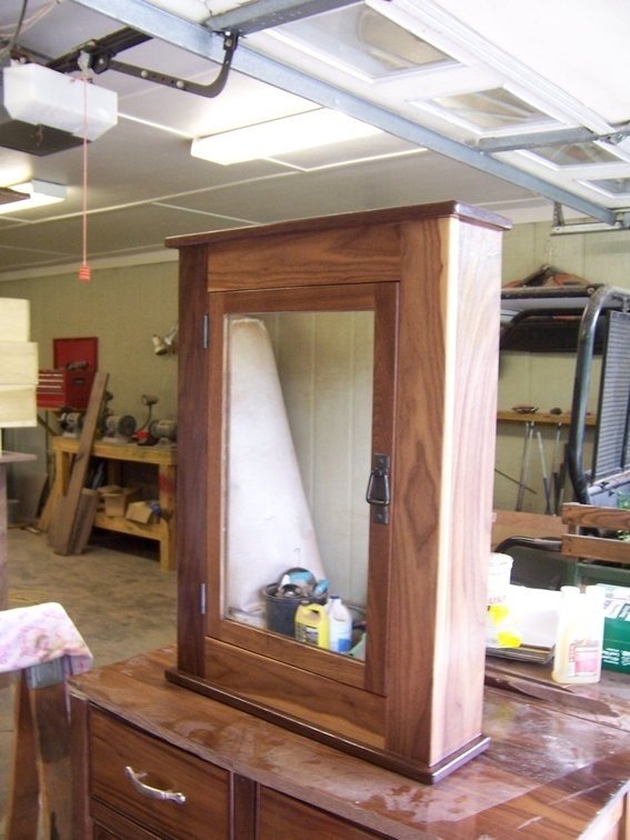 Custom made medicine cabinet