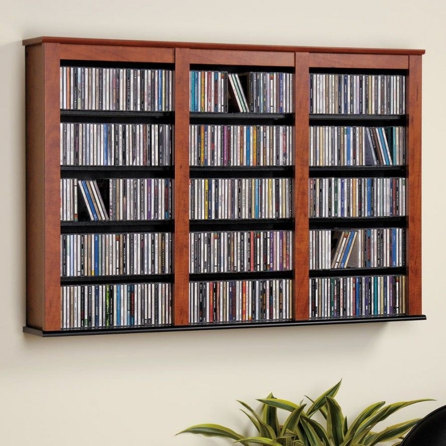 Dvd wall racks