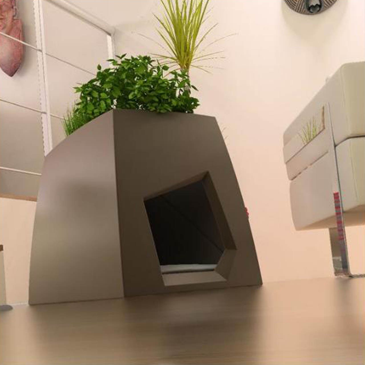 Kitty litter box furniture 6