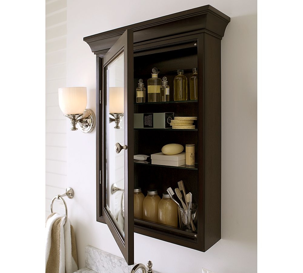 Pharmacy wall mount medicine cabinet